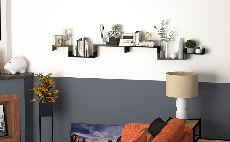 floating shelves