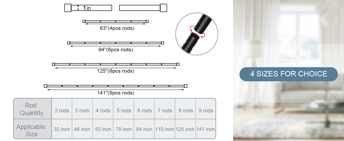 curtain rods