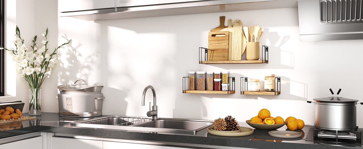 floating shelves