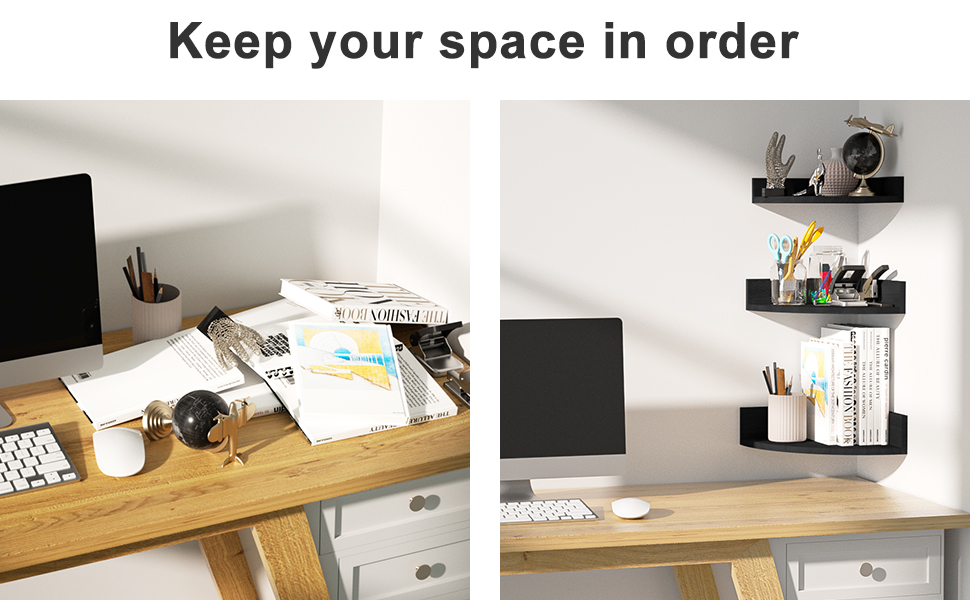 shelves set of 3