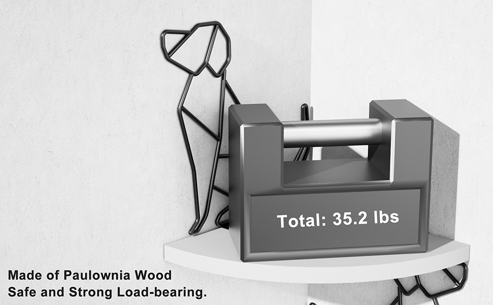 shelves for wall decor white