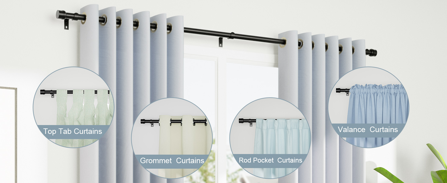 curtain rods