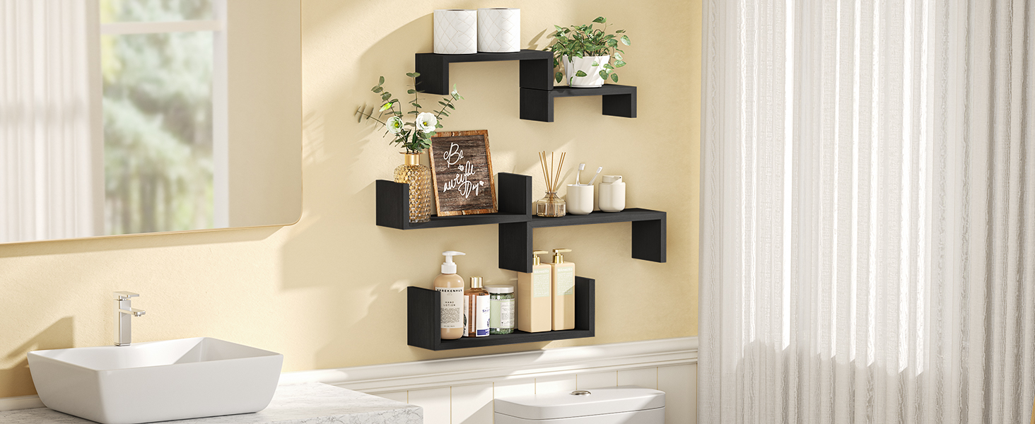 Floating Shelves Set of 5