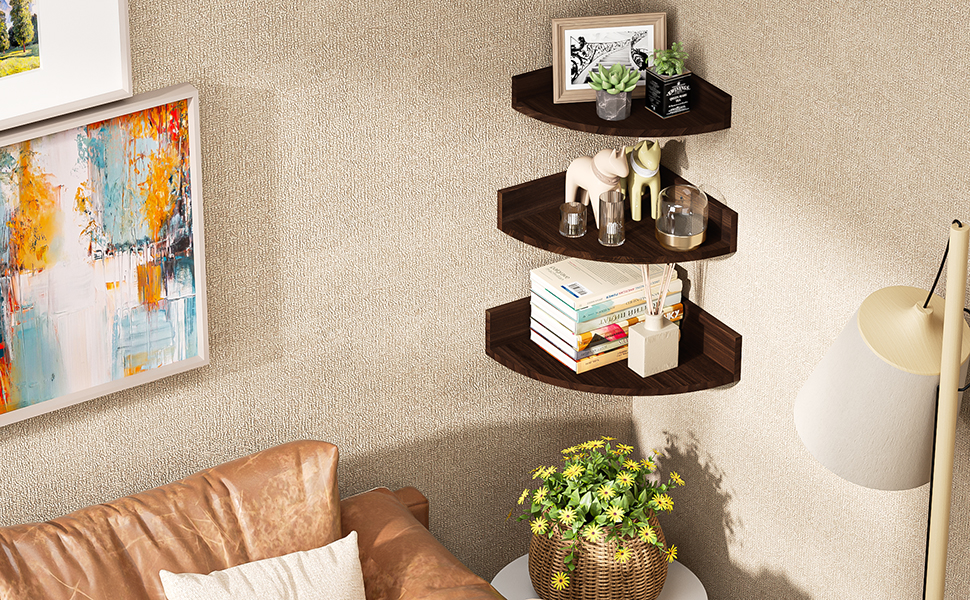corner shelves