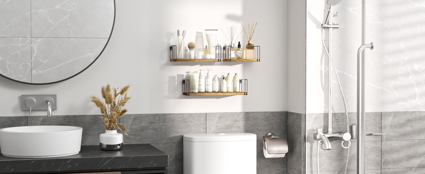 floating shelves