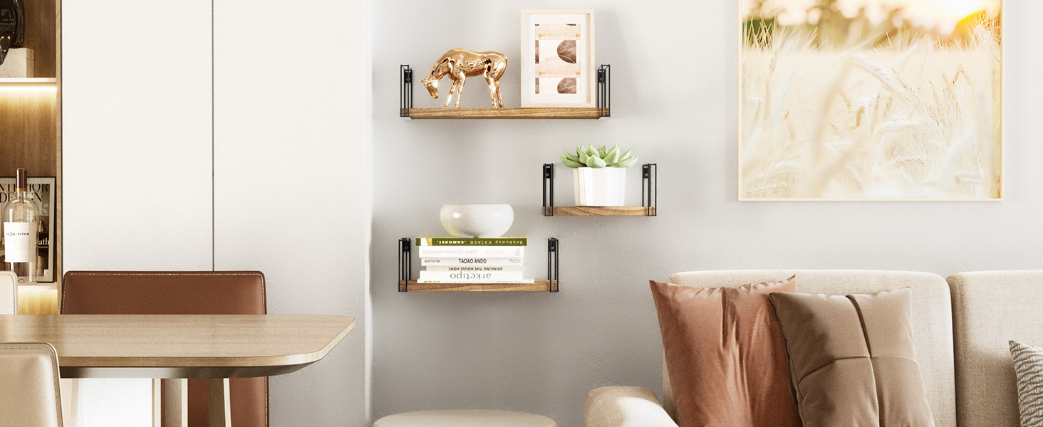 floating shelves
