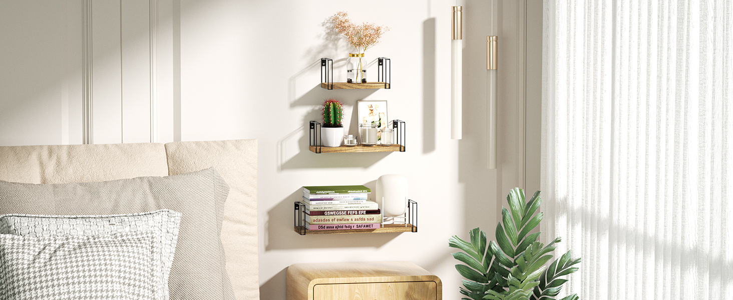 floating shelves