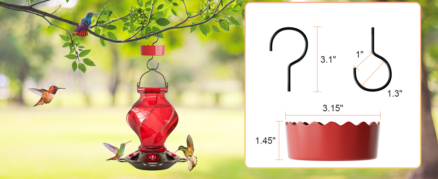 Ant Moat for Hummingbird Feeders