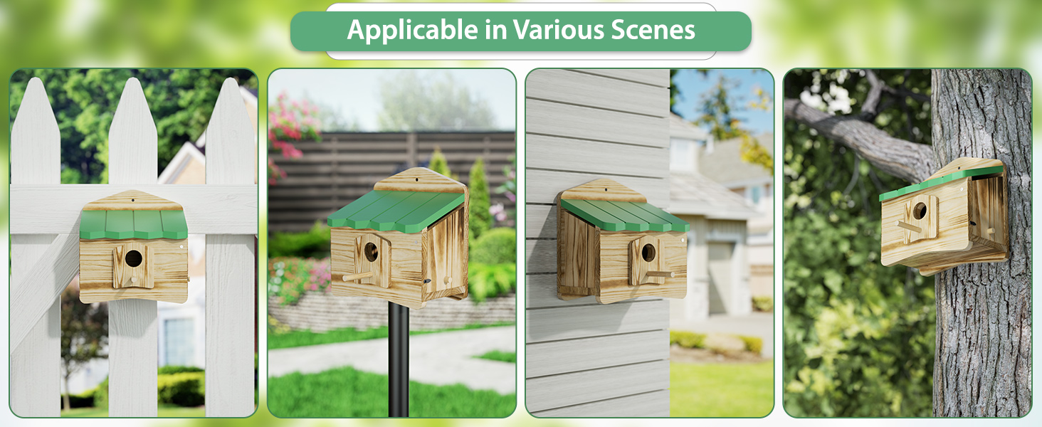 birdhouses for outdoors