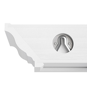 wood shelves