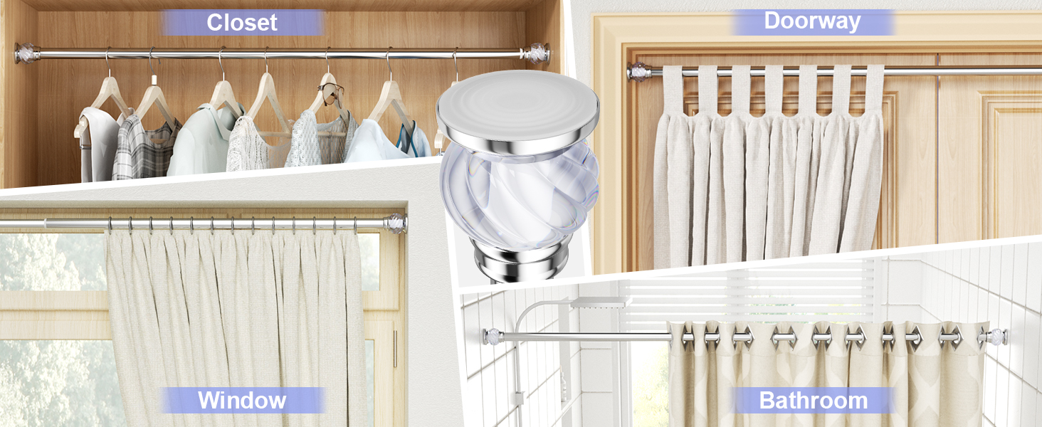 shower curtain rod