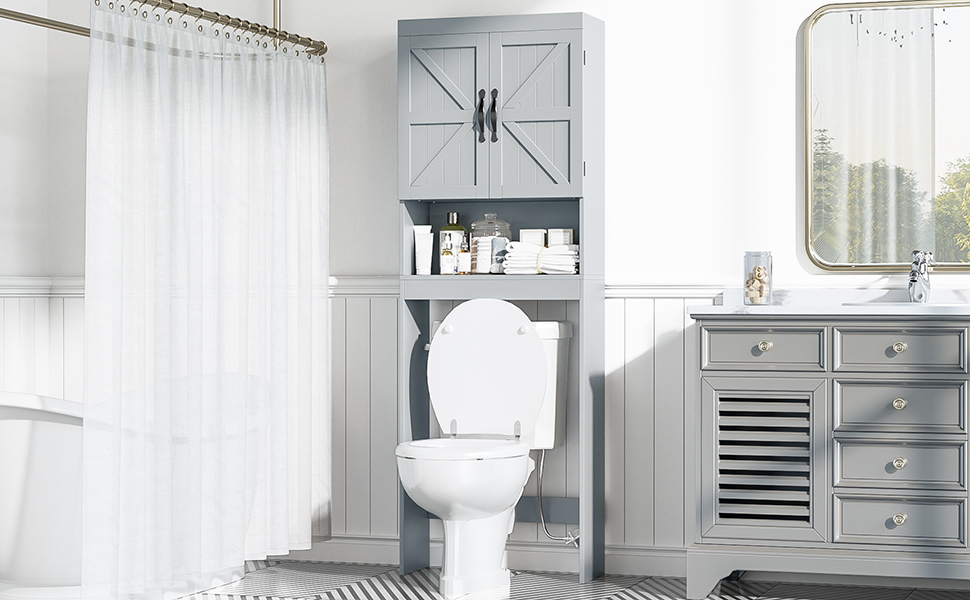 over toilet cabinet