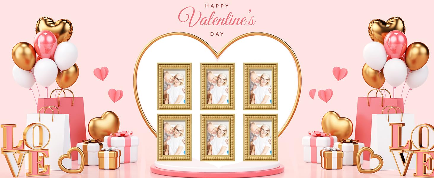 picture frame set of 6