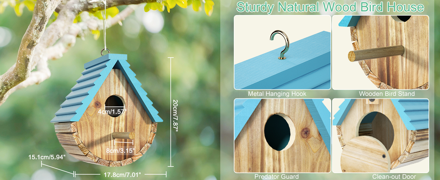 birdhouses for outdoors